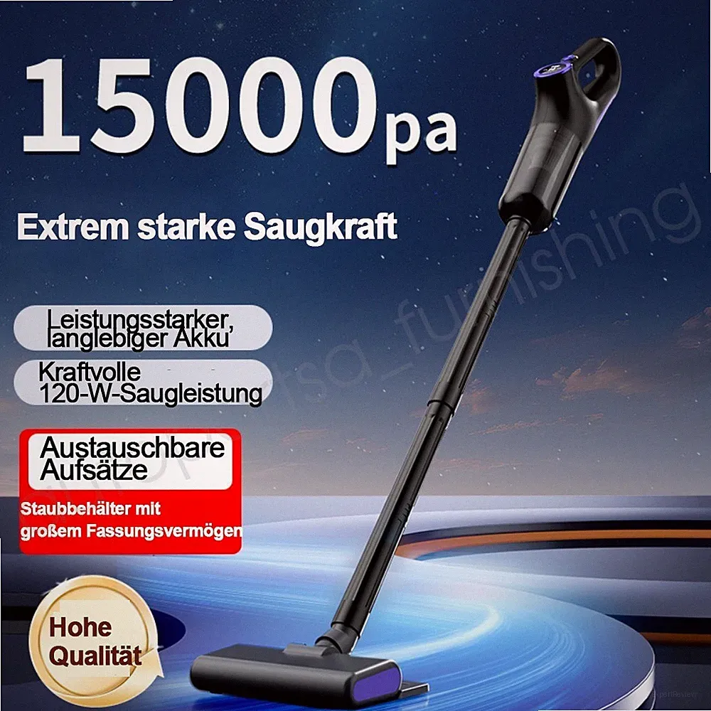 Denc Akku Handstaubsauger 2-in-1 15000Pa
