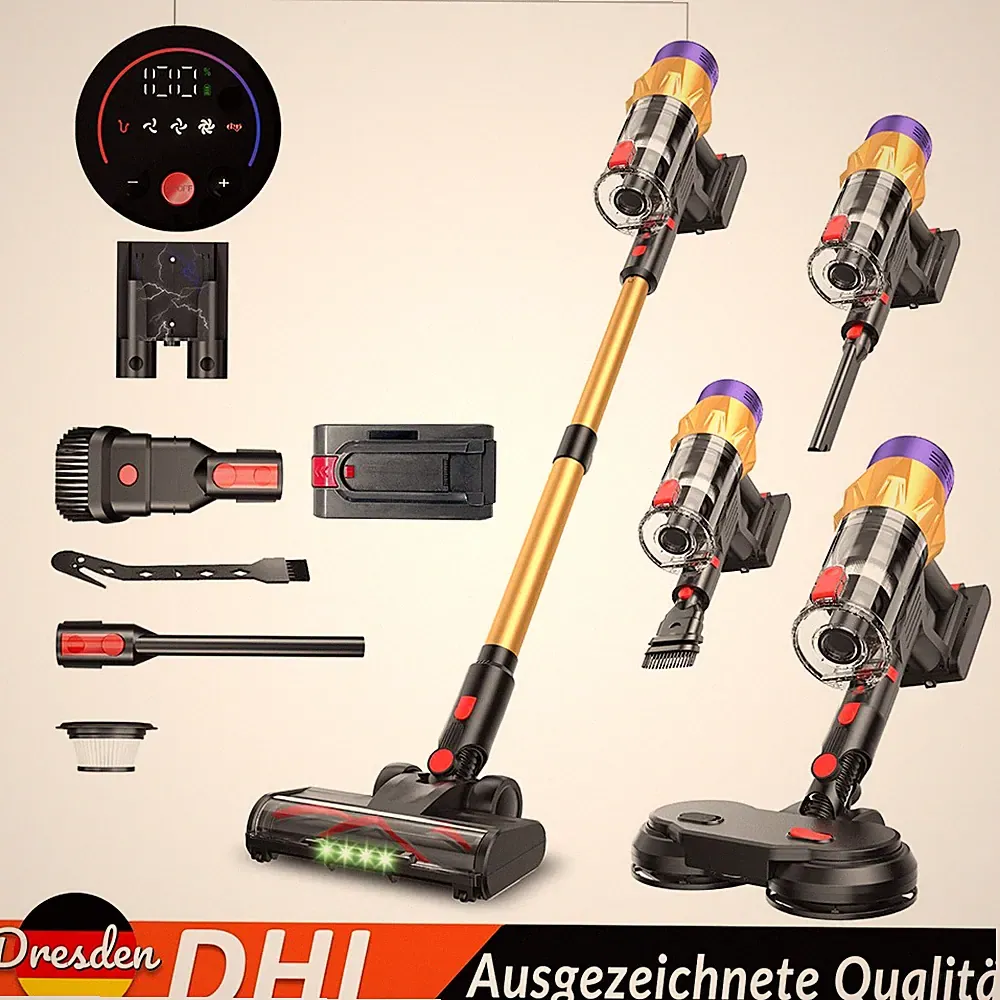 Kabelloser Staubsauger 35000Pa 550W