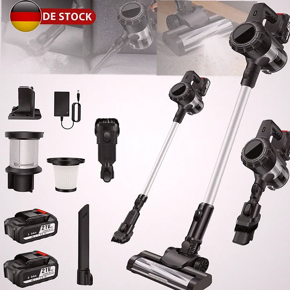 6000W 30KPA Akku Staubsauger 6in1