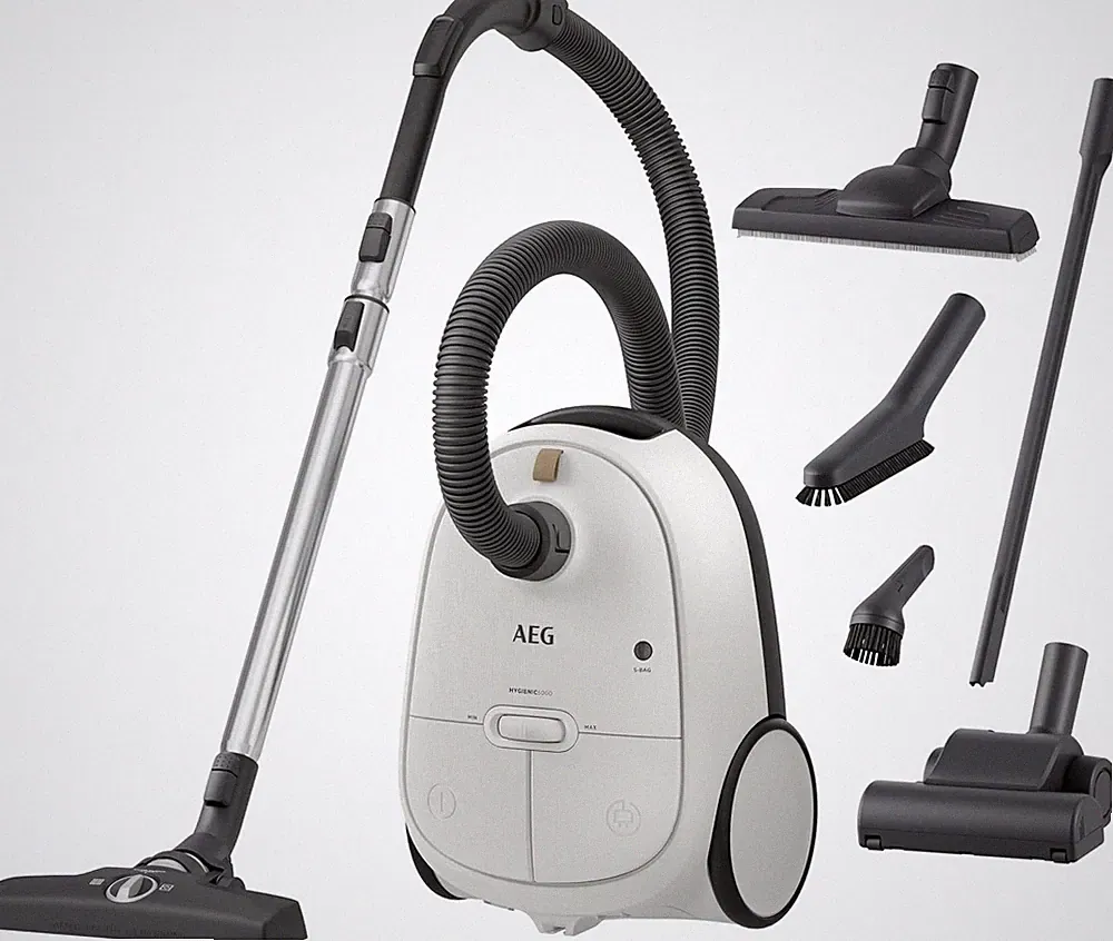 AEG AB61H6SW Hygienic 6000 Staubsauger Beutel HEPA Tierhaar 850W Weiß NEU OVP