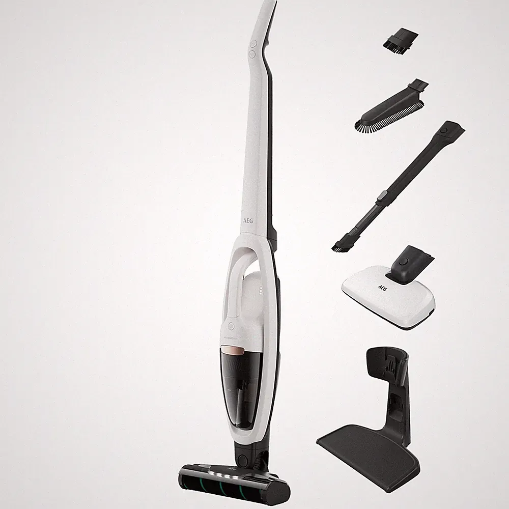 AEG HYGIENIC 5000 AS52CB25UG 2in1 Akku-Staubsauger 25,2V 55Min Weiß