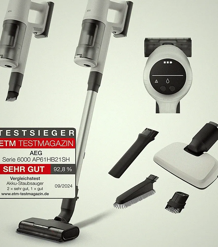 AEG Serie 6000 Kabelloser Staubsauger 50 min 21,6 V 2024