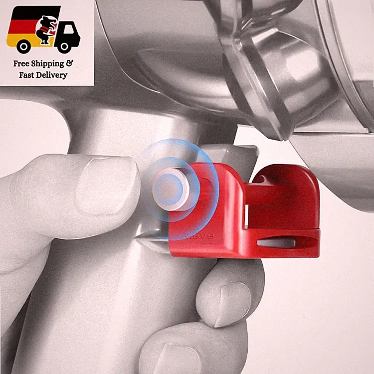 AIEVE Griffhalterung für Dyson V15 V11 V10 Staubsauger, Rot, Kabellos, Leicht