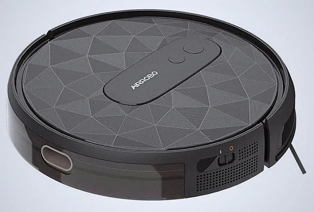 AIRROBO P20 Staubsaugerroboter kabellos Schwarz mit Seitenbürsten