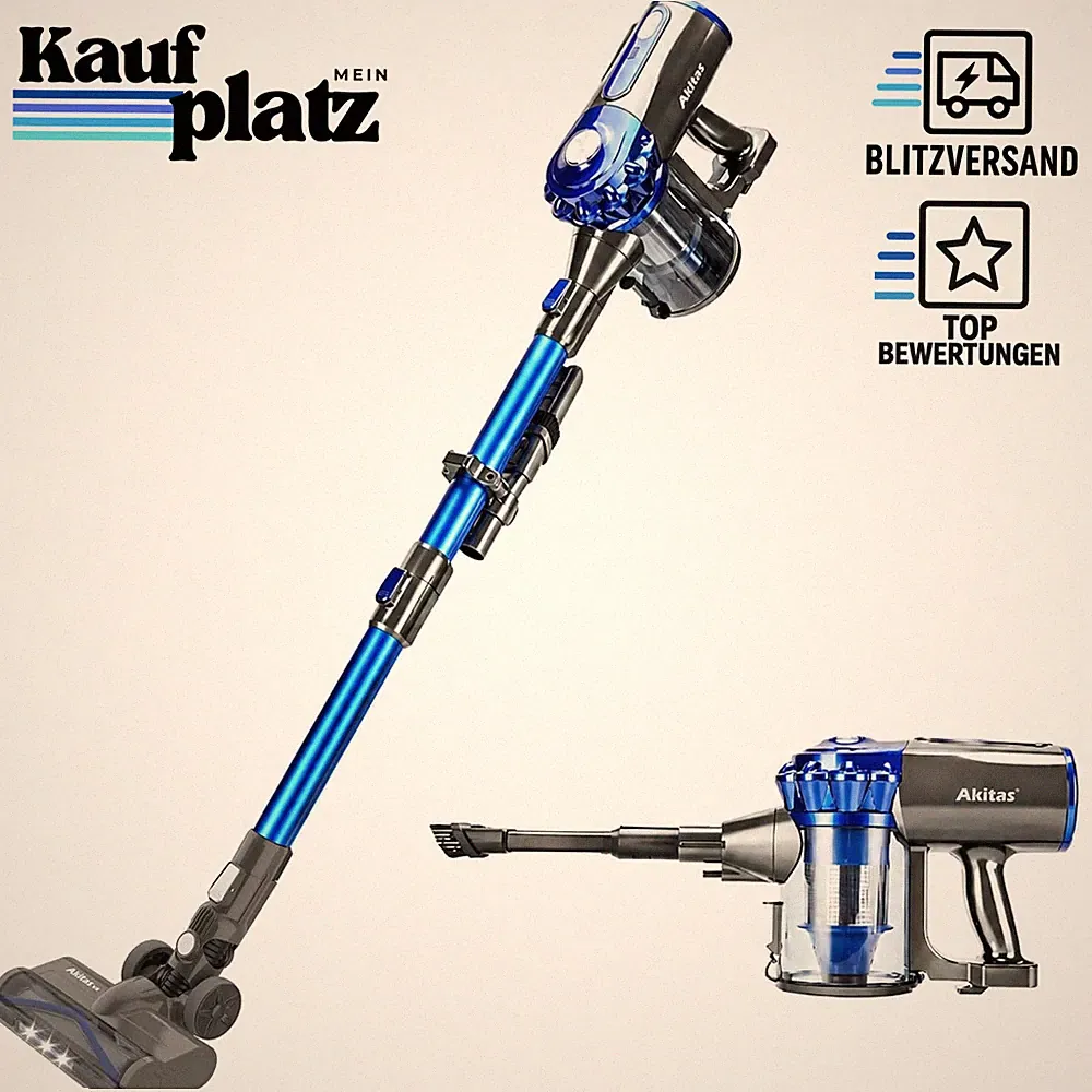 Markenlos AKV8 Akku-Staubsauger