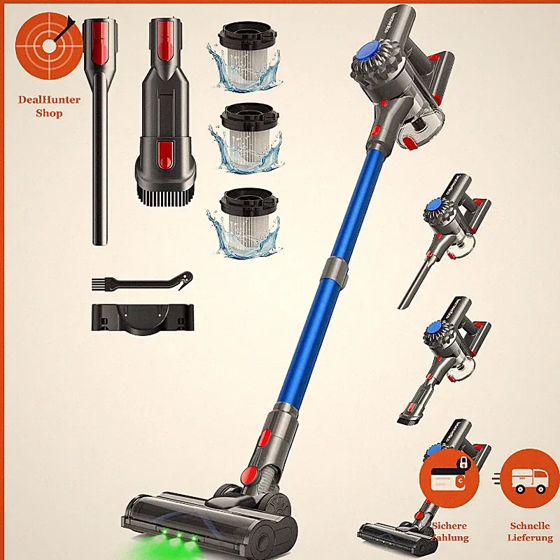 Ivormentico Akku Staubsauger 40kPa