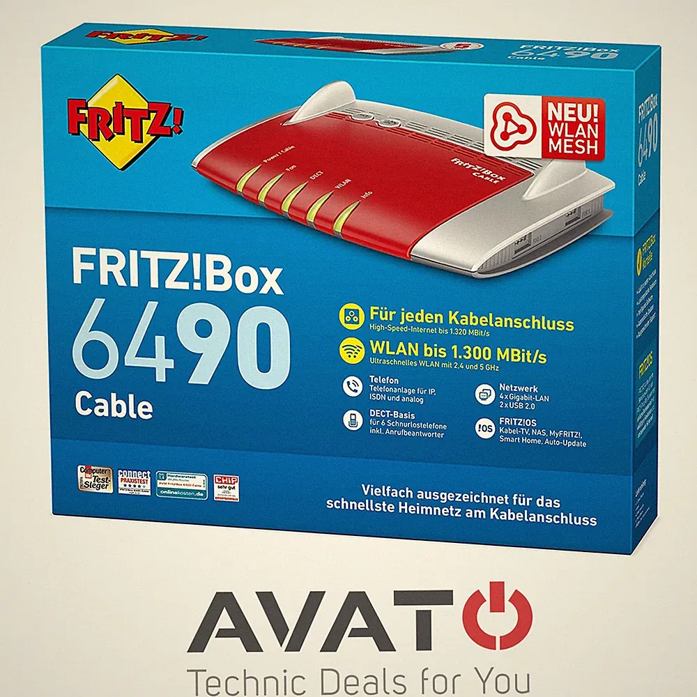 AVM FRITZBox 6490 Kabelmodem Router