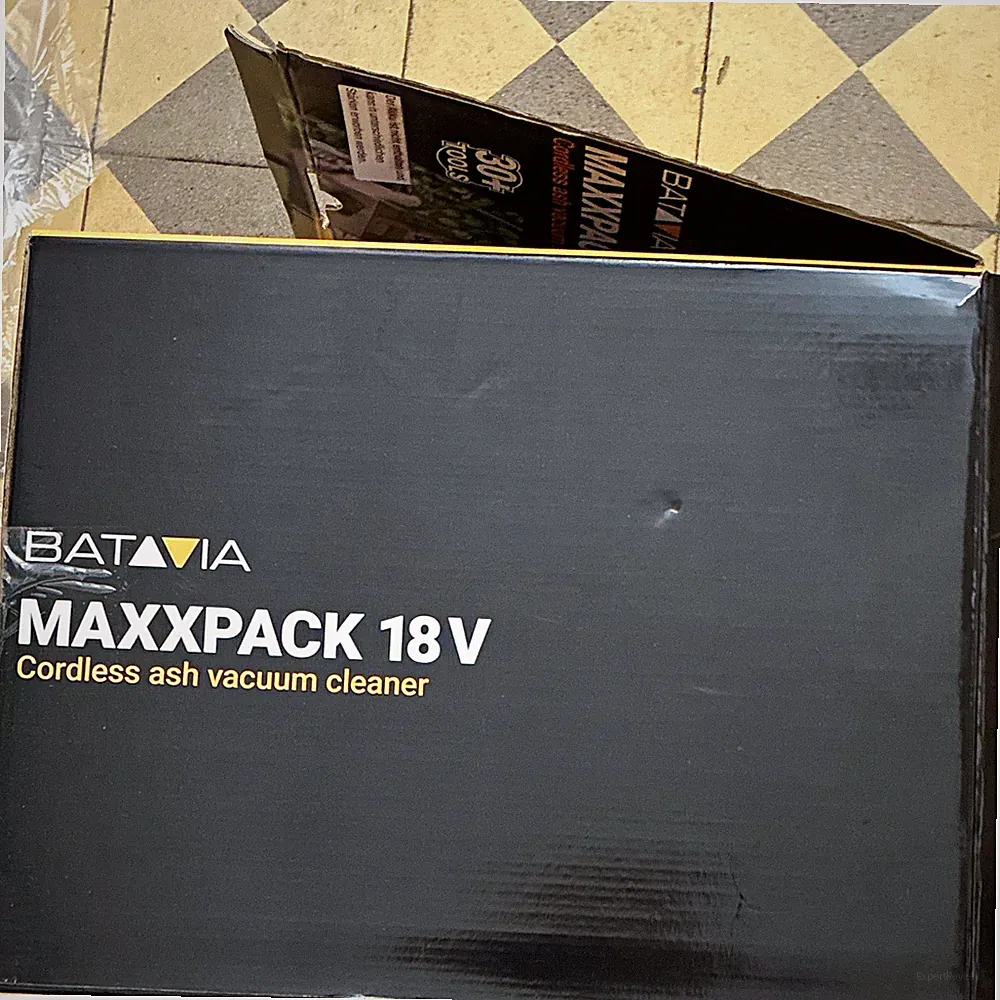Batavia Maxxpack 18V Aschesauger kabellos 12 l mit Aluminium-Saugrohr