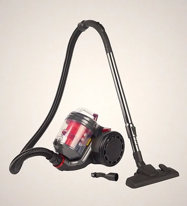 Beldray Zylinderstaubsauger beutellos Compact Vac Lite 700 W 2 L schwarz/rot
