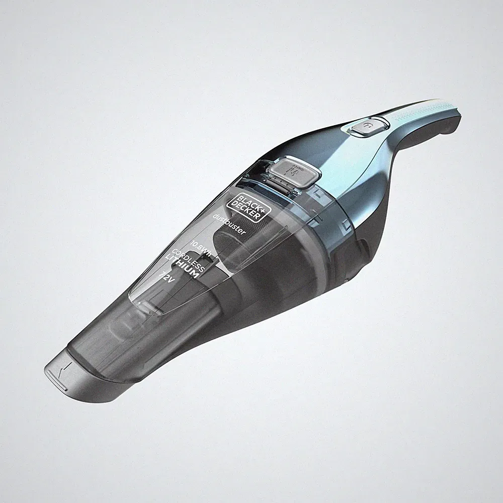 BLACK+DECKER Dustbuster Handstaubsauger Akku kabellos beutellos 7.2V Fugendüse
