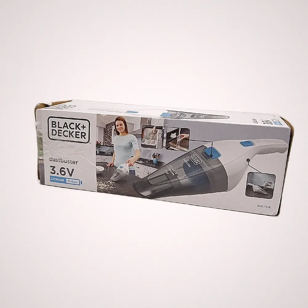 BLACK DECKER Staubsauger Haushalt NVC115JL QW Kabellos Leistungsstark Lithium