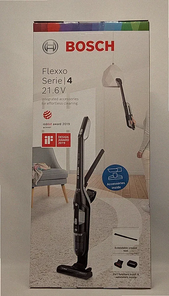 Bosch BBH32101 Flexxo Serie 4 Akku Sauger 2in1 Beutellos bis 50 Min.AllFloor NEU