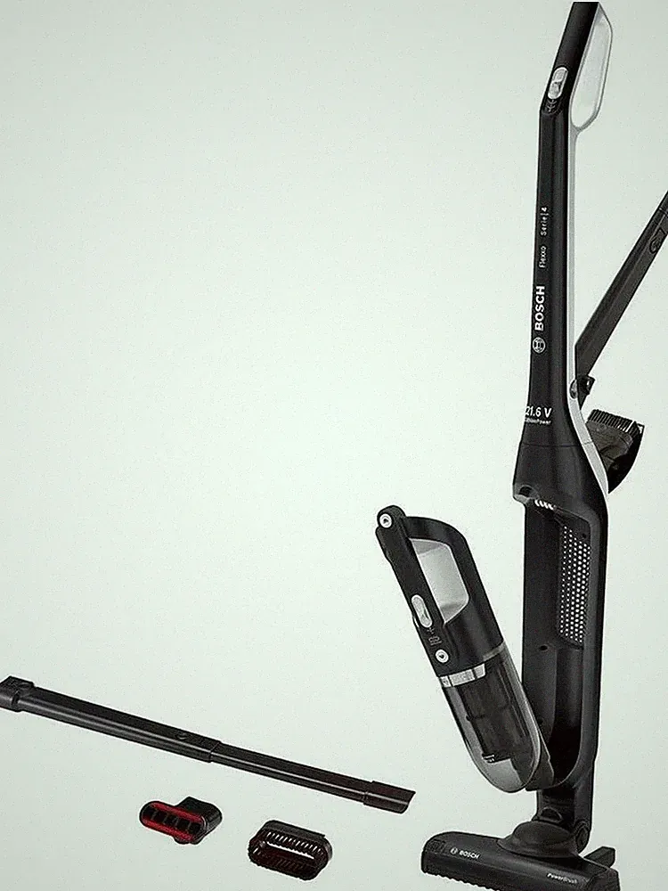 Bosch BBH32101 Standstaubsauger, schwarz, kabellos, leicht und leistungsstark