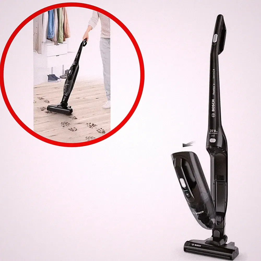 BOSCH BBHF220 Akku-Staubsauger 2in1 Readyy'y 20V Max Akkulaufzeit 40min