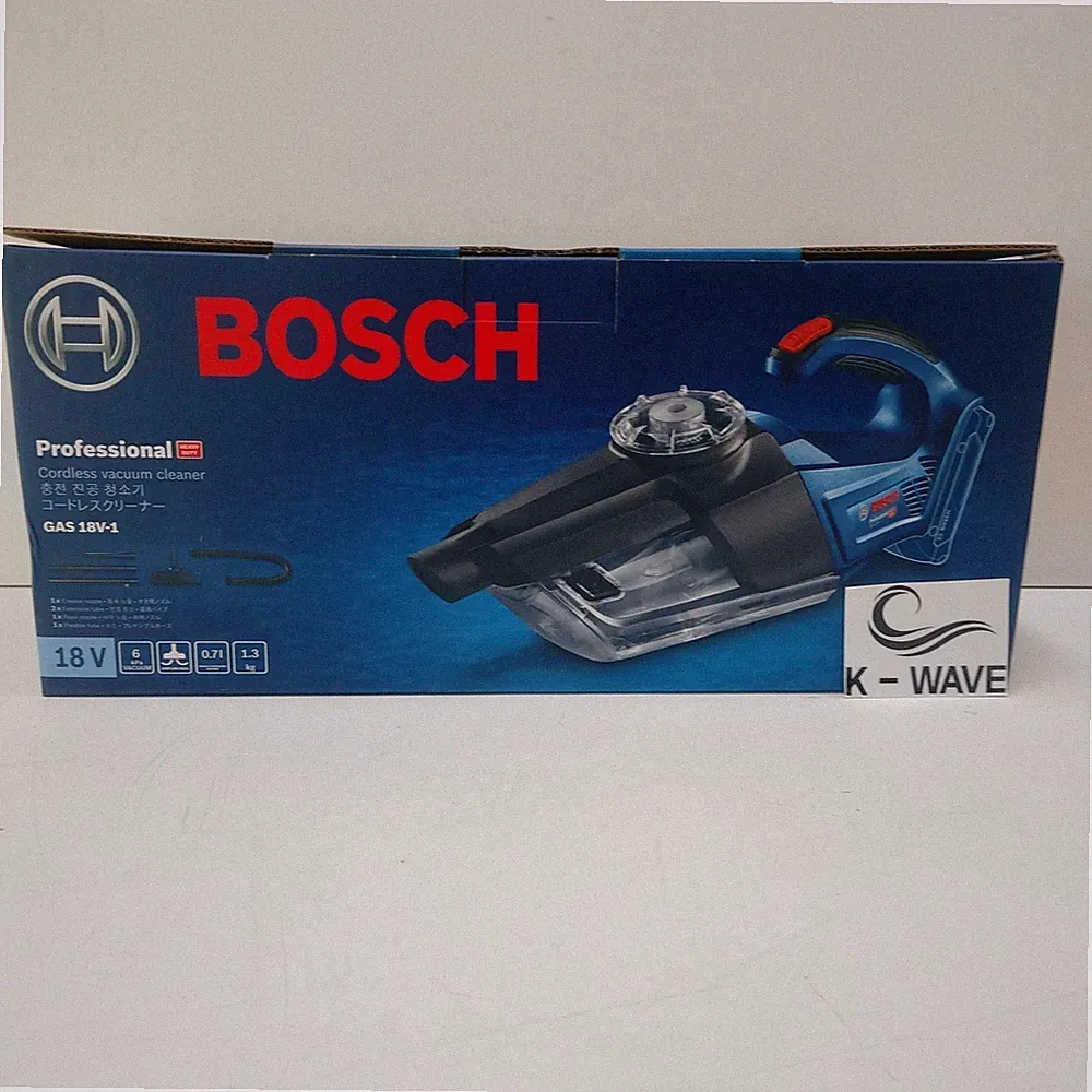 Bosch GAS18V-1 Professional Akku-Zyklonstaubsauger, handlich, ohne Zubehör