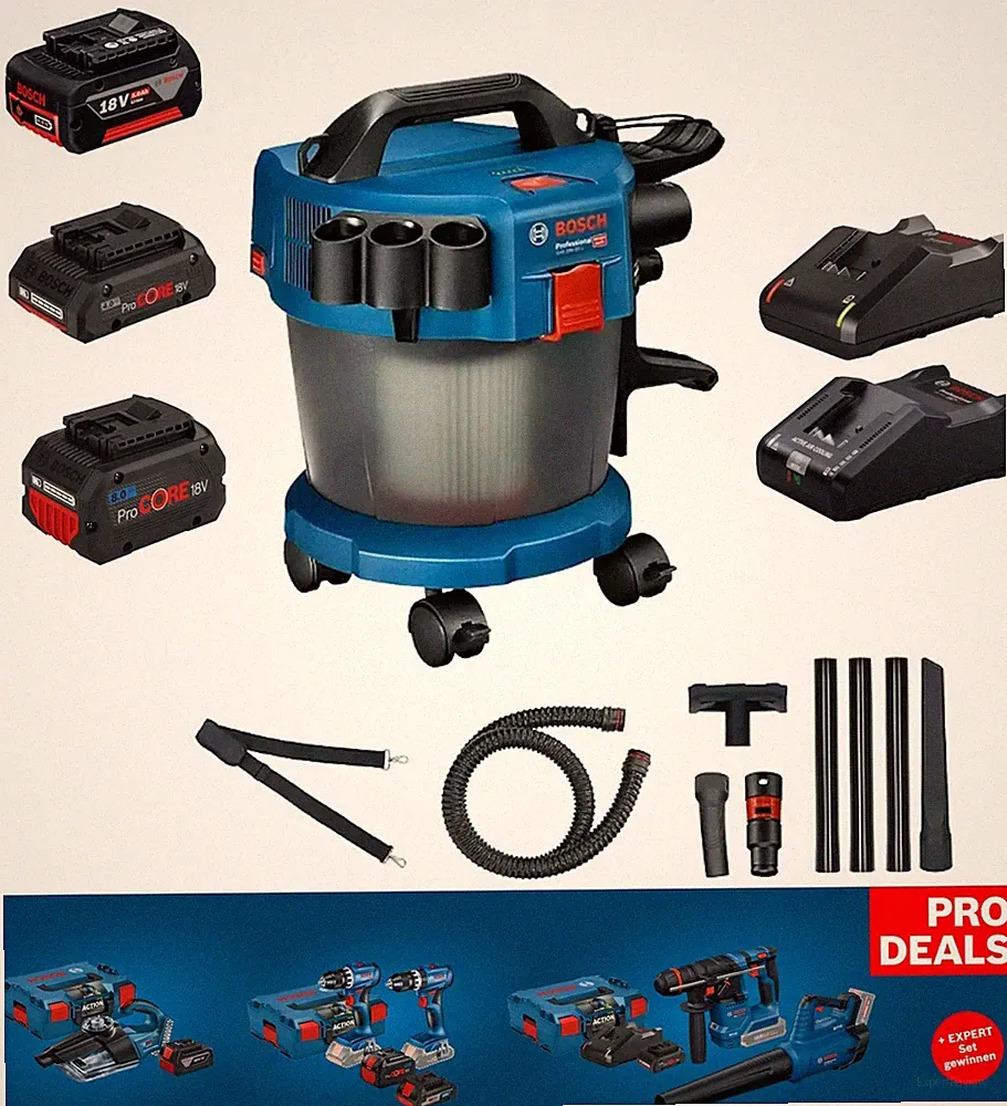 Bosch Professional GAS 18V-10 L Akku-Staubsauger