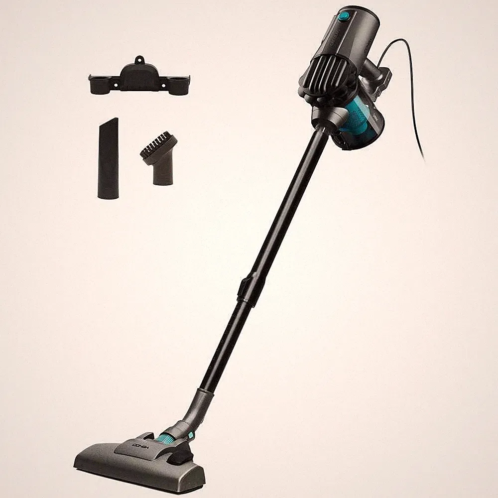 Cecotec Conga Thunderbrush 560 Standstaubsauger, schwarz, 2-in-1, beutellos