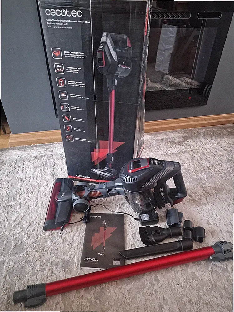 Cecotec Conga Thunderbrush 820 Zylinderstaubsauger ohne Akku nur für Ersatzteile