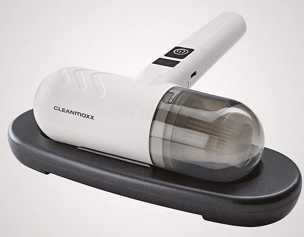 Cleanmaxx Milbensauger Akku Handstaubsauger UV-Licht mit Filtern und Ladekabel