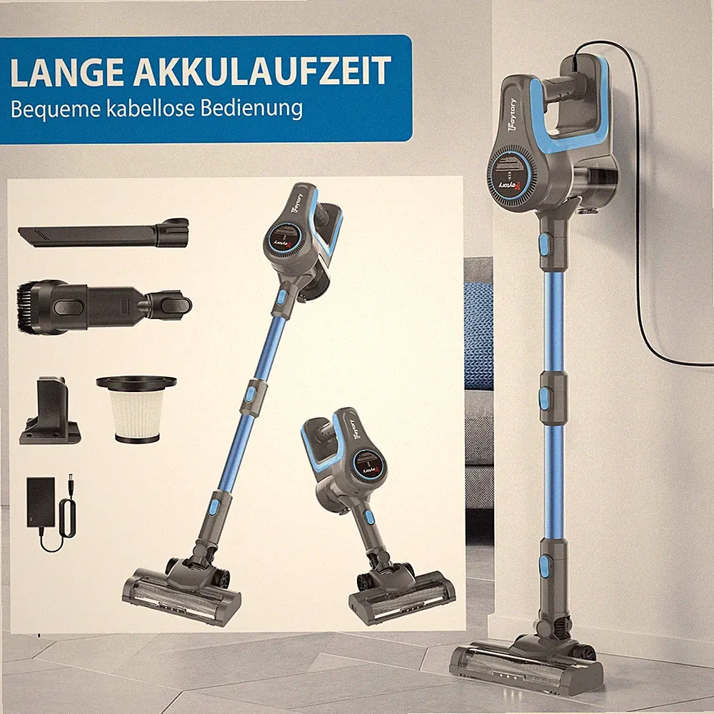 DAYPLUS 2026 Akku-Staubsauger 4000W