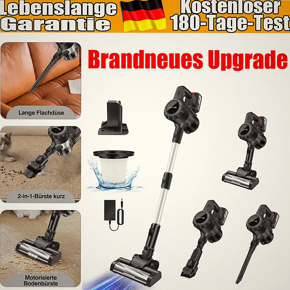 Dayplus 6-in-1 Akku-Handstaubsauger