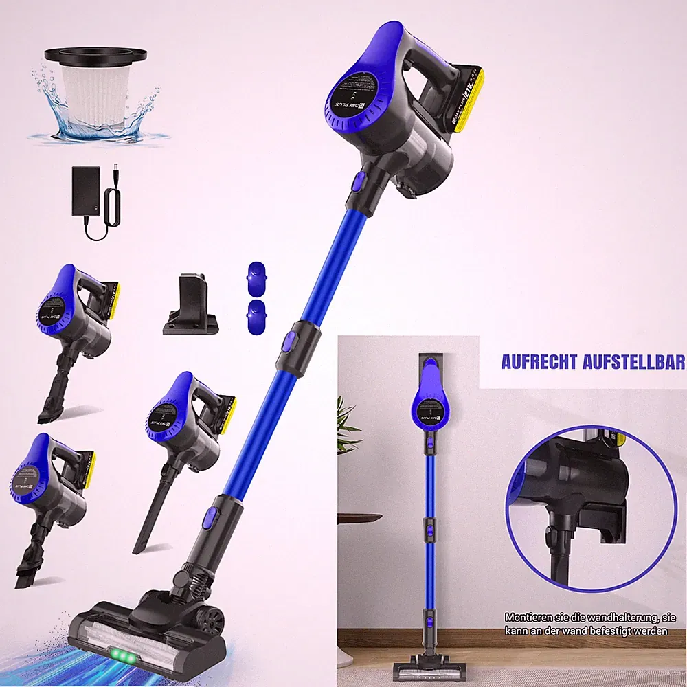 DAYPLUS Kabelloser Staubsauger 6-in-1