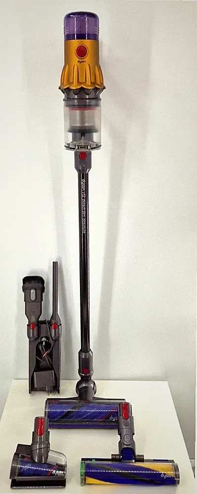 Dyson V12 Detect Slim Absolute mit Partikelzähler