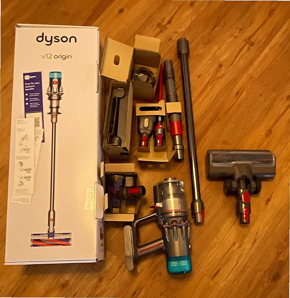 Dyson V12 Origin Stabstaubsauger kabellos HEPA-Filter inkl. Elektrobürste