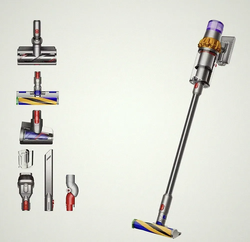 Dyson V15 Detect Absolute Gelb/Nickel