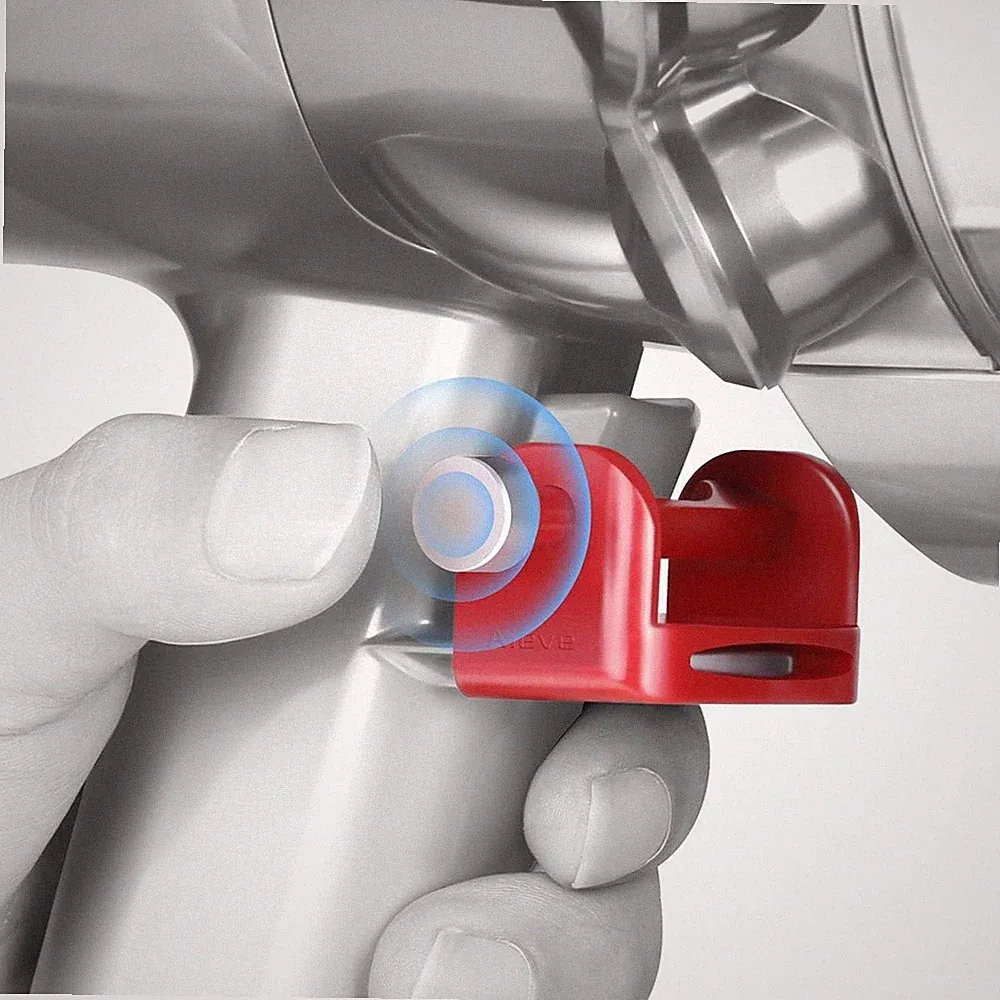Dyson V15 V11 V10 Halterung Schalterhalterung für Handstaubsauger rot, fixiert