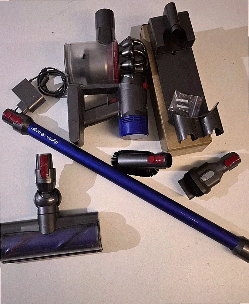 Dyson V8 Absolute beutellos Akku-Handstaubsauger - Gelb/Nickel (227296-01)