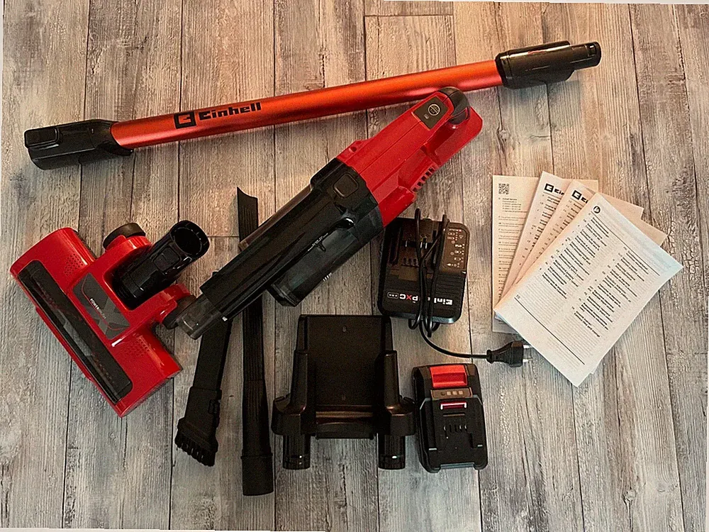 Einhell TE-SV 18 Li mit Akku und Ladestation