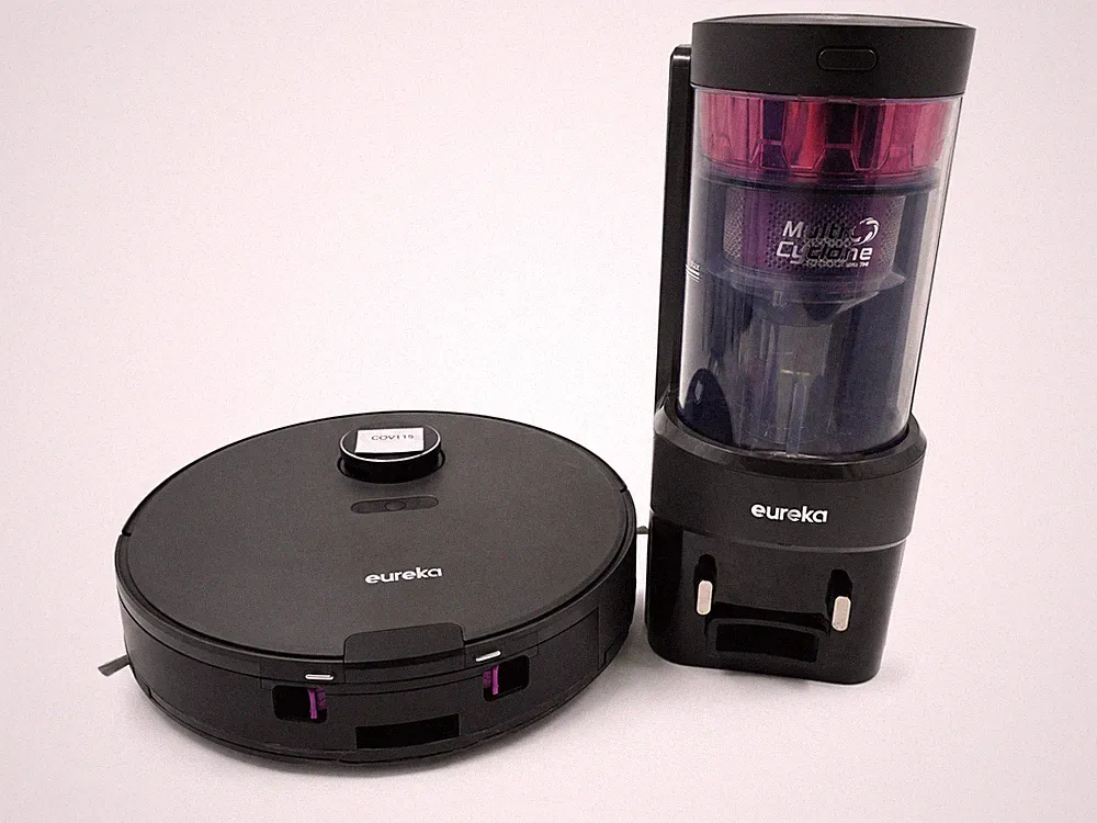 Eureka NER E10s Saugroboter Selbstentleerstation LiDAR Mapping