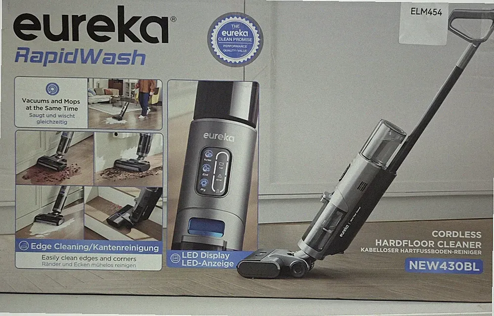 Eureka RapidWash NEW430BL Akku-Hartbodenreiniger Nass-Trockensauger