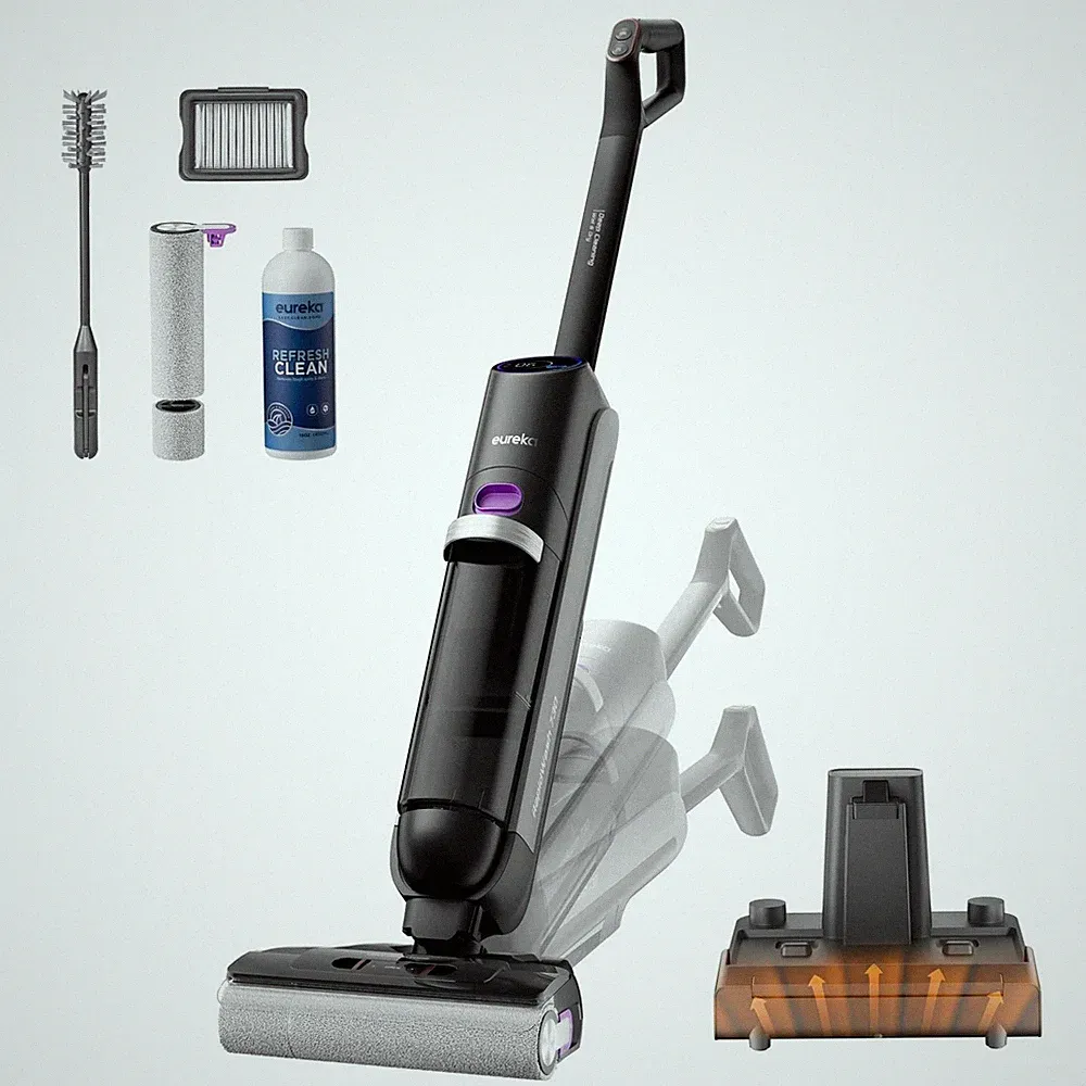 Eureka RapidWash NEW730 2-in-1-Akku-Staubsauger für Trocken- und Nassreinigung