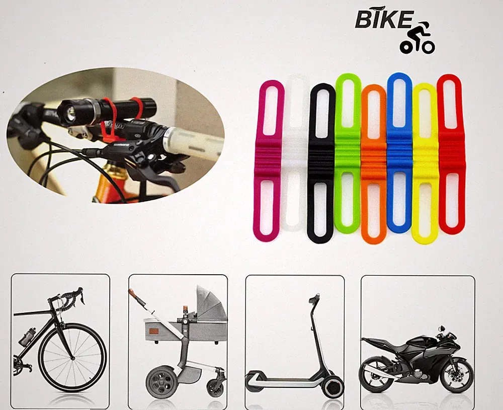 Bike Vital Silikon Halter Zwei-Größen-Set