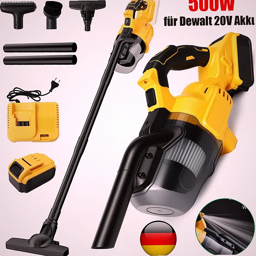 Für DeWalt 20V Akku Staubsauger Handstaubsauger kabellos