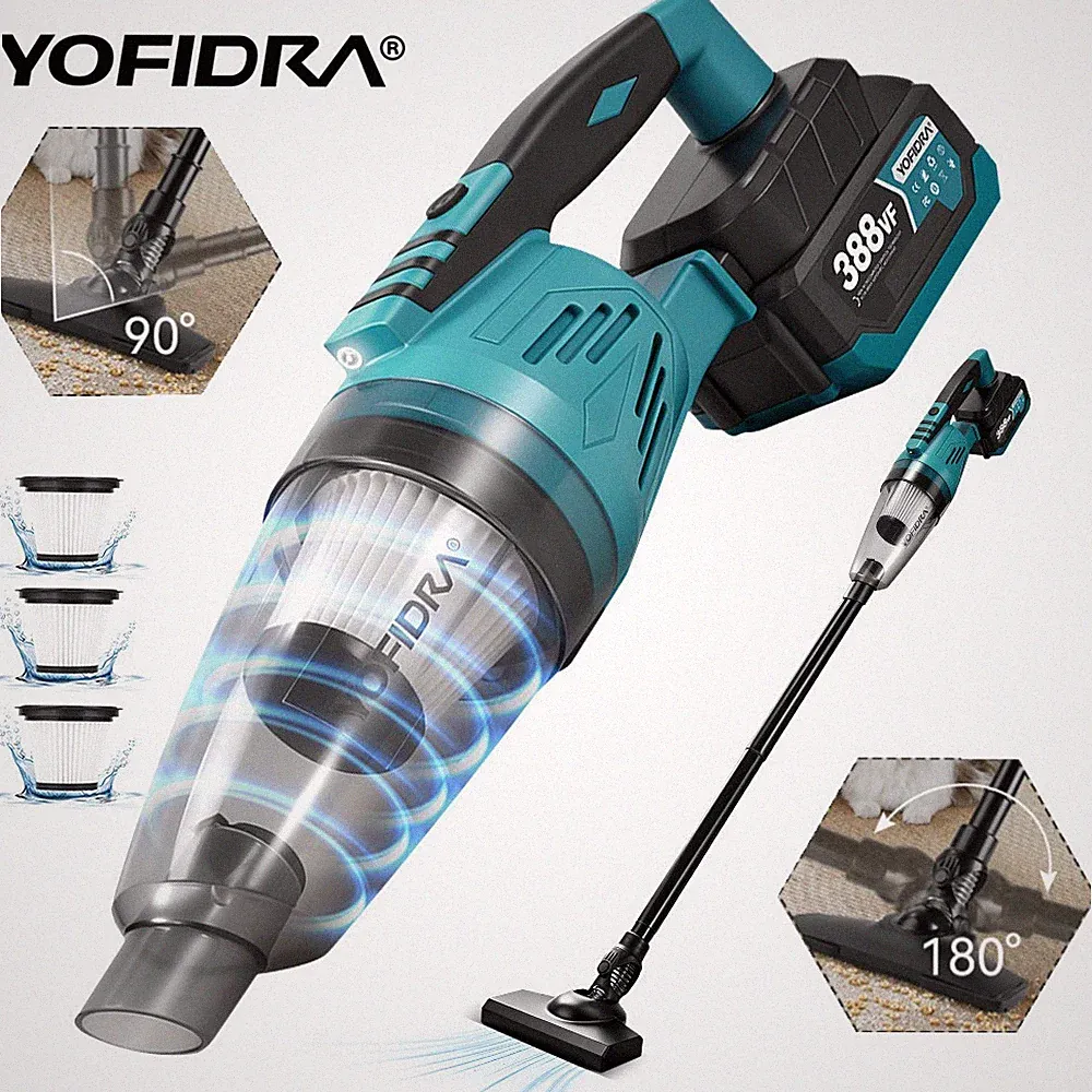 Für Makita 18v Akku Handstaubsauger Staubsauger Beutellos 2in1 Auto Akkusauger