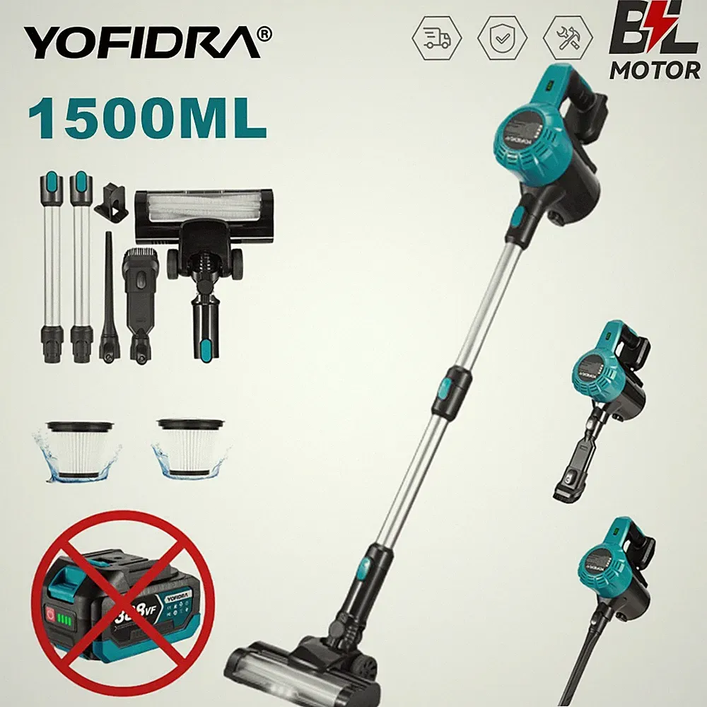 Für Makita 18V Akku Staubsauger 1.5L Mit 2 Filterelement Für Tierhaare/Teppiche