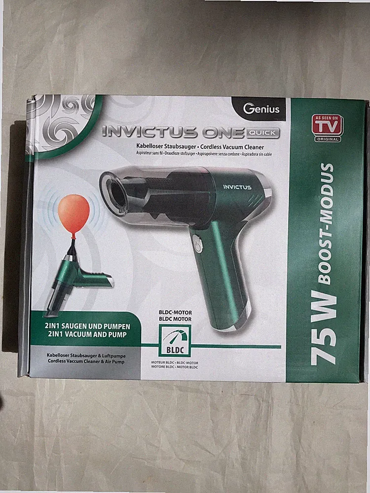 Genius Invictus One Quick Akku-Handstaubsauger