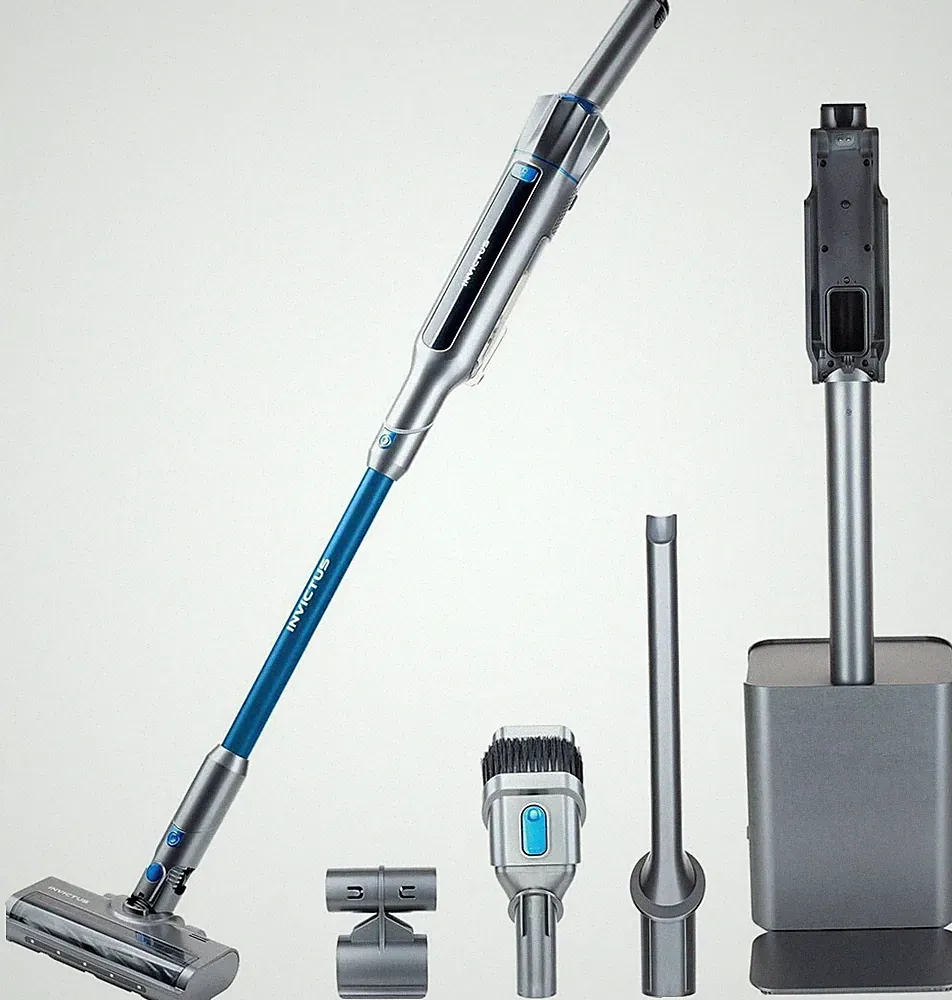Genius Invictus ONE SL Handstaubsauger Bodenstaubsauger AKKU inkl Absaugstation