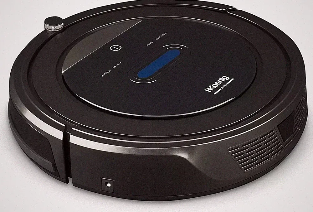 h.koenig Saugroboter Staubsauger Roboter Wlan Kabellos Beutellos Kehrroboter NEU