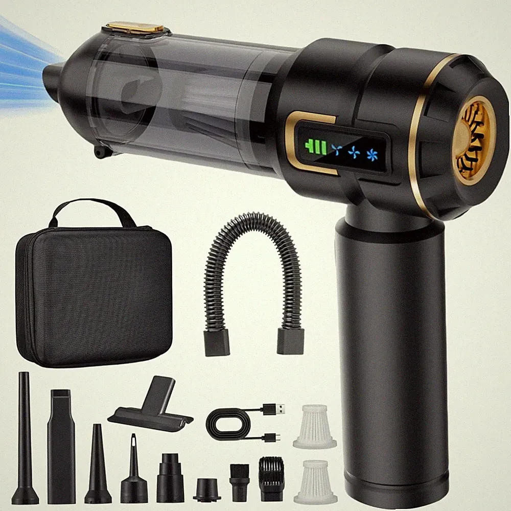 Handstaubsauger Akku Mini kabellos Auto 27000Pa HEPA Filter leicht