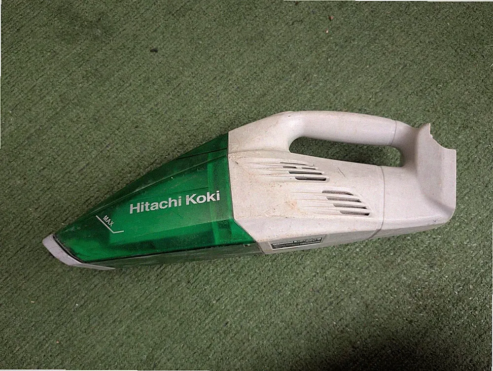 Hitachi Koki R18DSL 18V Akku-Handstaubsauger grün kompakt tragbar