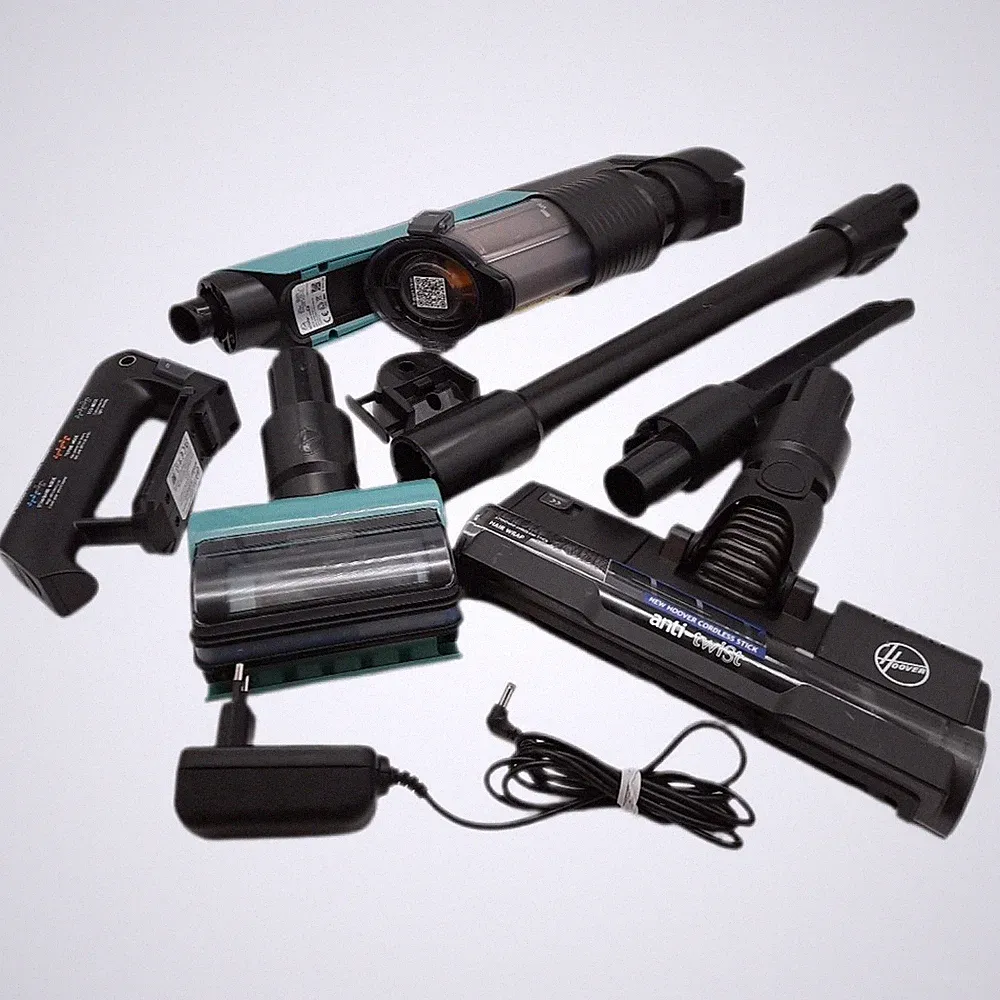 Hoover ultraleichter kabelloser HF2 Akku Staubsauger für Tierhaare, mit Verdicht