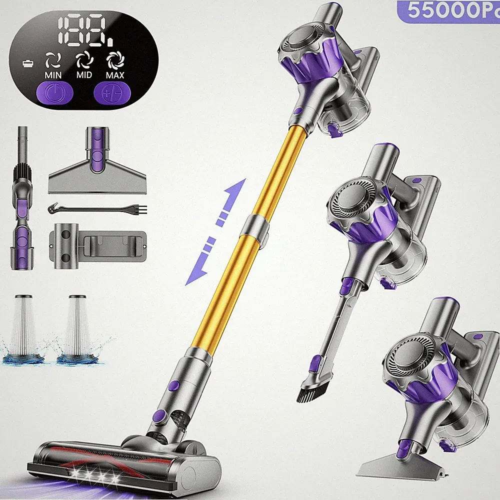 Tdyon Akku Staubsauger 2-in-1
