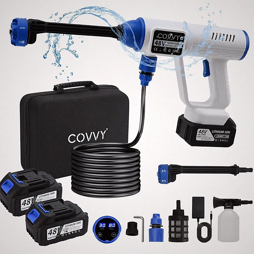 COVVY Kabelloser Hochdruckreiniger 725 PSI