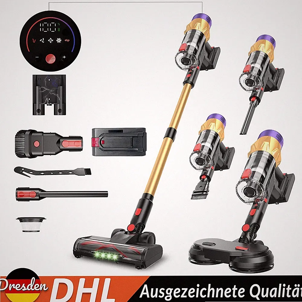 Kabelloser Staubsauger 35000Pa 550W
