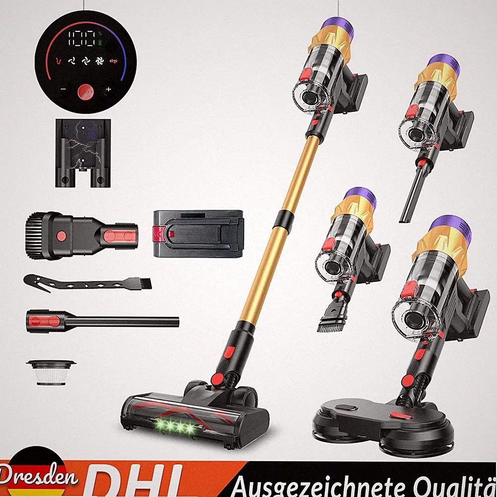 Kabelloser Staubsauger 35000Pa 550W