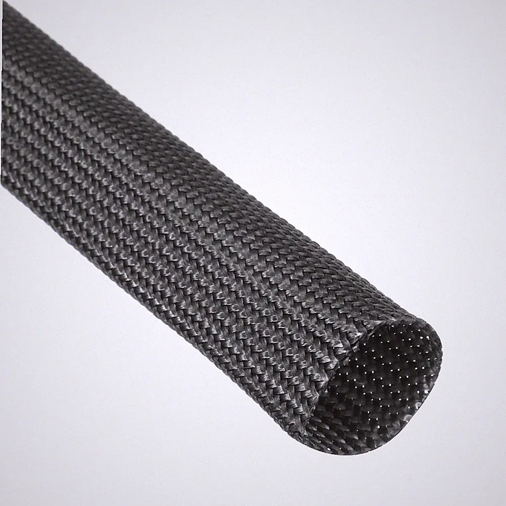 Kabelschutzschlauch Flexibel Kabelmanagement 1m 16mm ID Hitzebeständig Schwarz